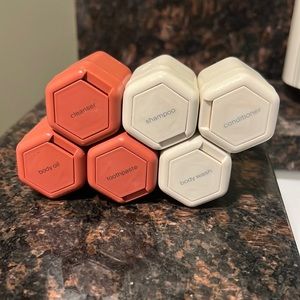 Set of 6 travel cadence capsules